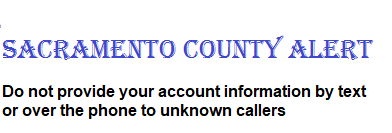 Text Message Scam!  